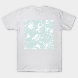 Sea Glass blue marble - Tie Dye Shibori Texture T-Shirt